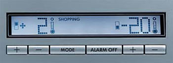 Ovl�dac� panel s funkc� Shopping