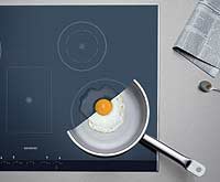 Potravinu oh��v� p��mo kovov� (magneticky vodiv�) dno n�doby.