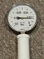 Sac� podtlak na stupni 2